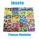 Conjunto 30 Quebra-Cabeça 3D Animais Brinquedo Montável de Papel - Presente Infantil Interativo