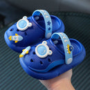 Children's slippers summer new cute bear baby girls' shoes boys' soft bottom non-slip home bathroom slippers