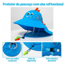 CHAPÉU DE SOL ABA LARGA COM PROTEÇÃO UV