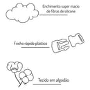 TRAVESSEIRO DE VIAGEM INFANTIL  ERGOKIDS +[BRINDE ENCOSTO DE CABEÇA]