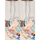 KIT 4 MEIA CALÇA INFANTIL GROSSA INVERNO
