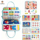 MALETA EDUCATIVA SENSORIAL MONTESSORI