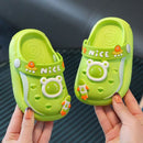 Children's slippers summer new cute bear baby girls' shoes boys' soft bottom non-slip home bathroom slippers