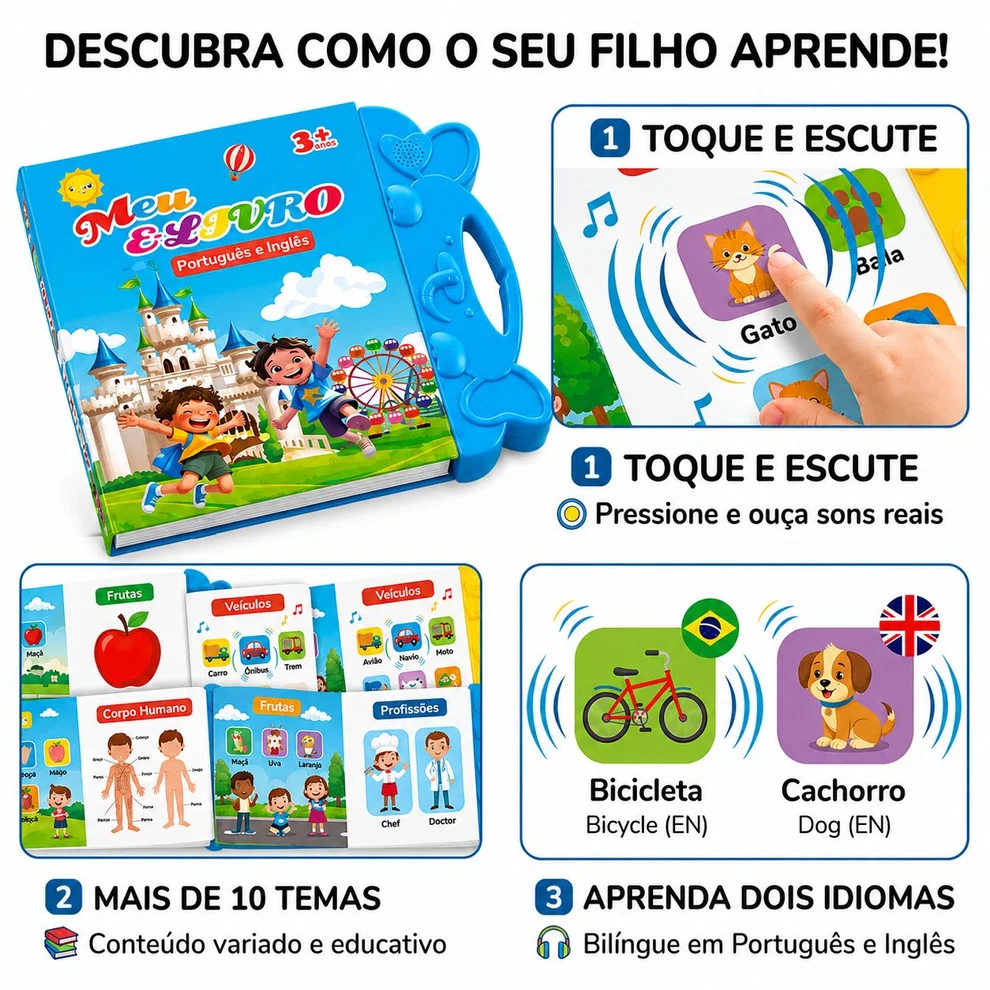 Livro Interativo Bilíngue com Som — imagem 4