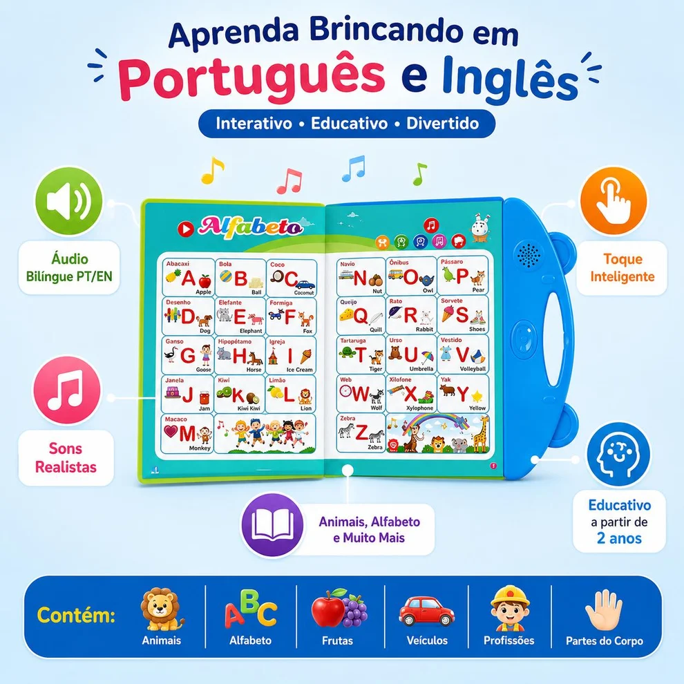 Livro Interativo Bilíngue com Som — imagem 5